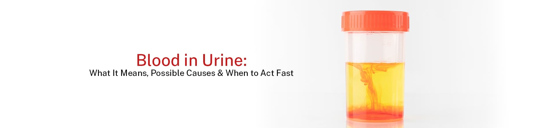 Blood in Urine: What It Means, Possible Causes & When to Act Fast