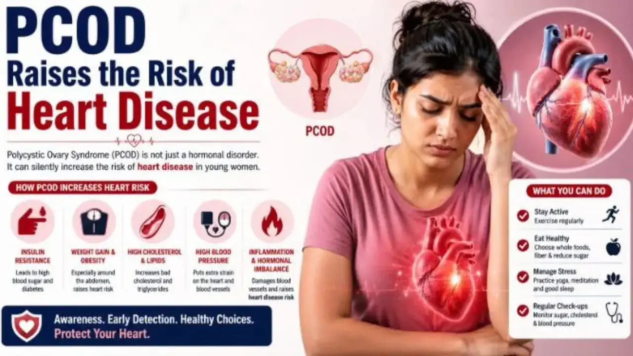 PCOD and Heart Disease: The Dangerous Link Many Young Women Ignore