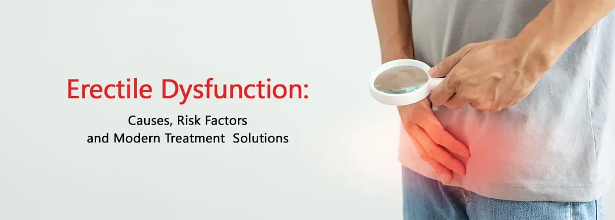 Erectile Dysfunction: Causes, Risk Factors, and Modern Treatment Solutions
